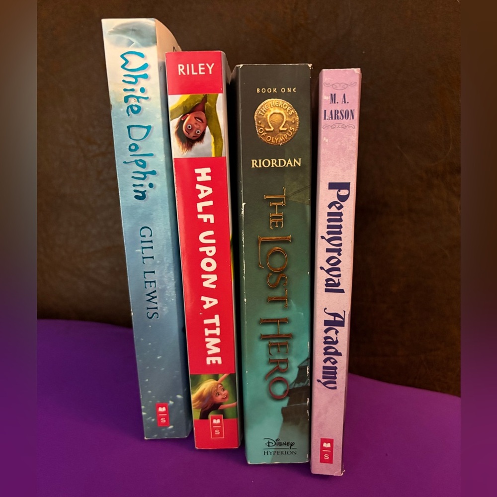 Set of Four Colorful Books. Mystery and Reality.  For ages 10+. EXCELLEN…